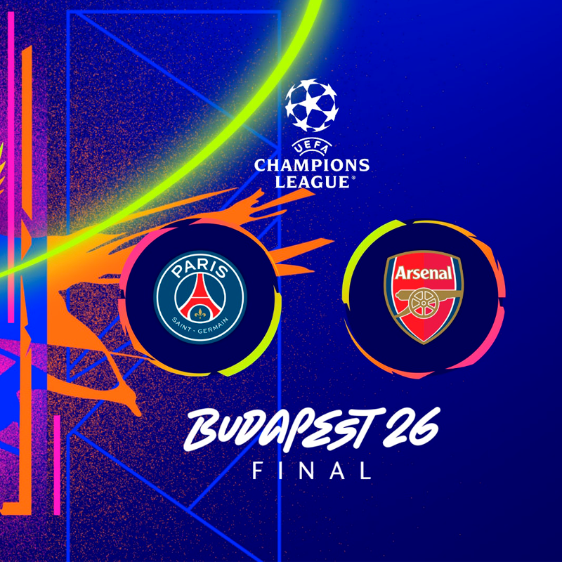 Final Champions League 2026: fecha, hora y dónde ver Arsenal vs PSG en Budapest